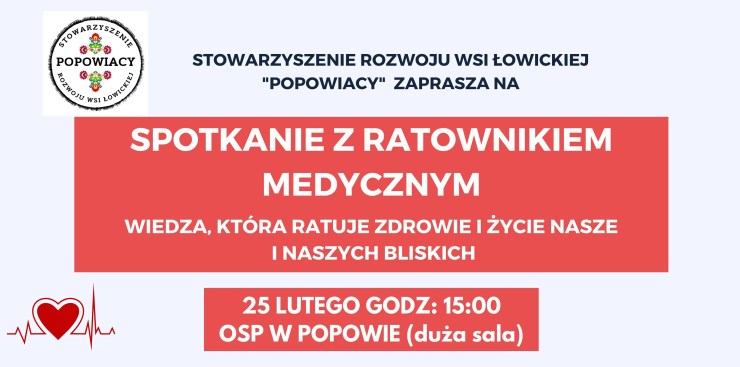 Spotkanie z ratownikiem medycznym