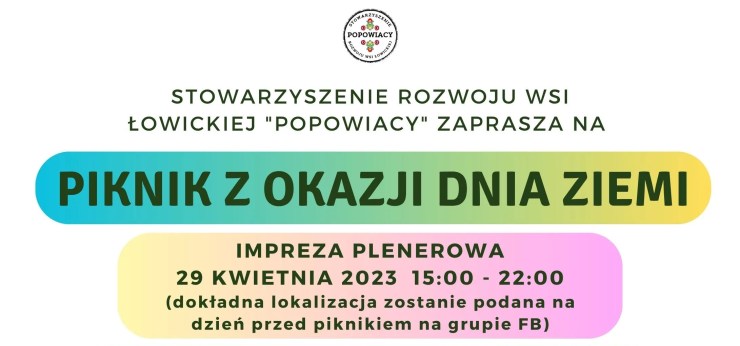 Piknik z okazji dnia ziemi