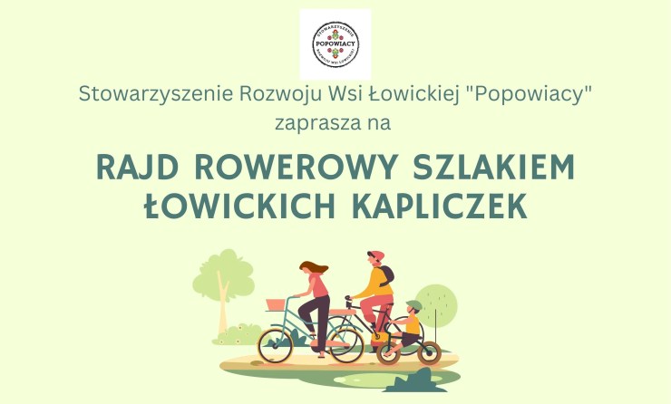 Rajdy Rowerowe Szlakiem Łowickich Kapliczek
